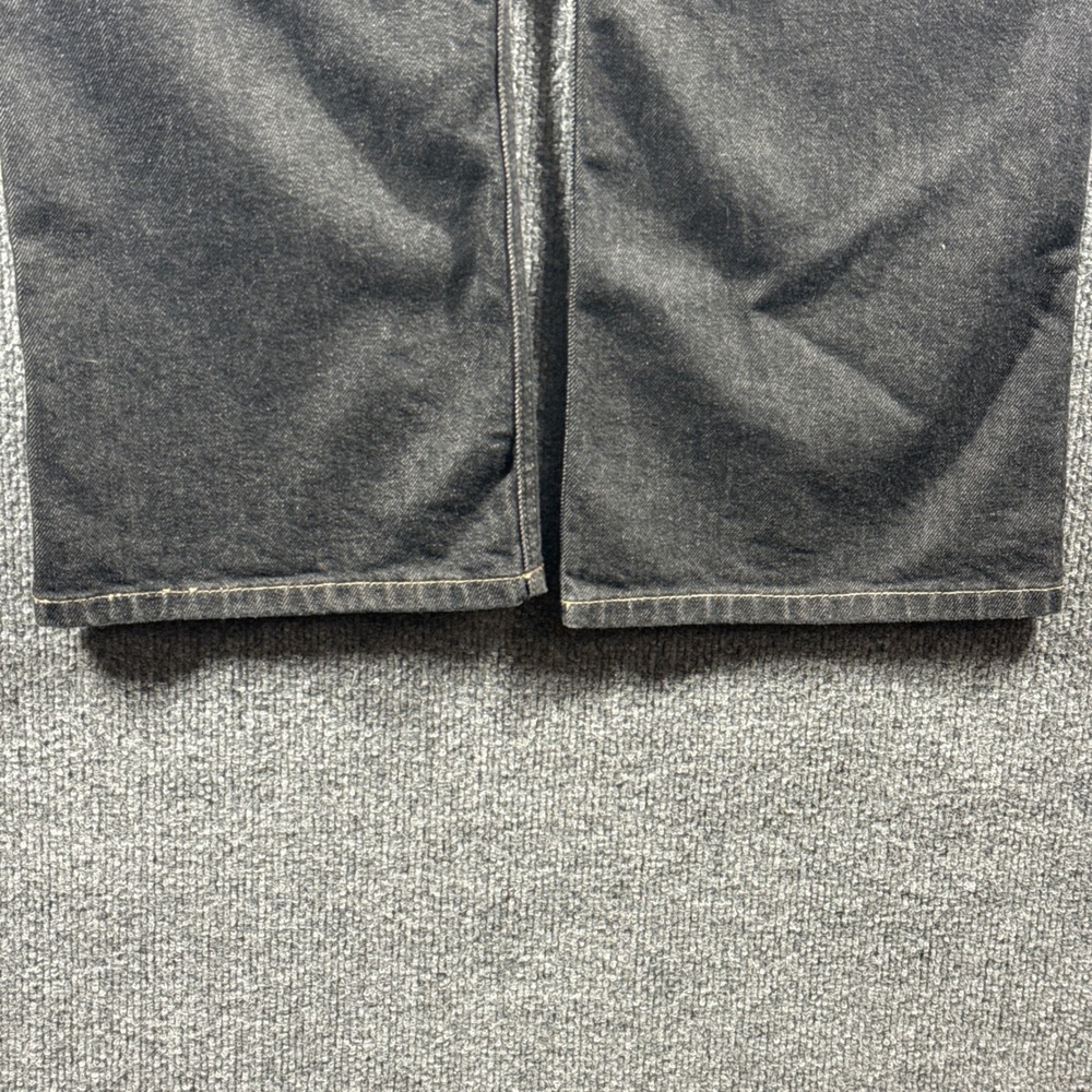 Banana Republic Jeans Mens 32x29 Black Rinse Wash Slim Stacked Bootcut - Picture 5 of 15